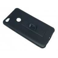 Capa De Silicone Motomo Con Anillo De Dedo Para Xiaomi Redmi Note 5a Negro